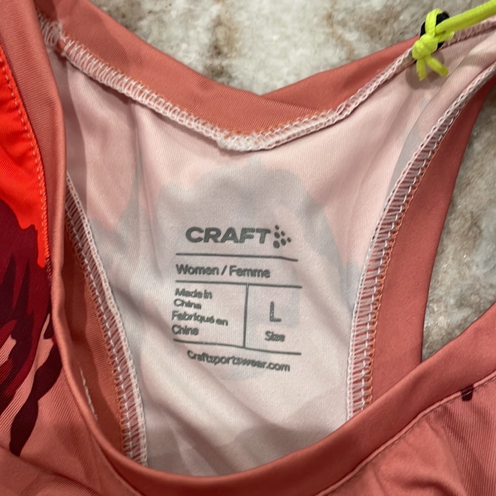 Craft Women's Core Charge Racerback Singlet - Picture 4 of 7